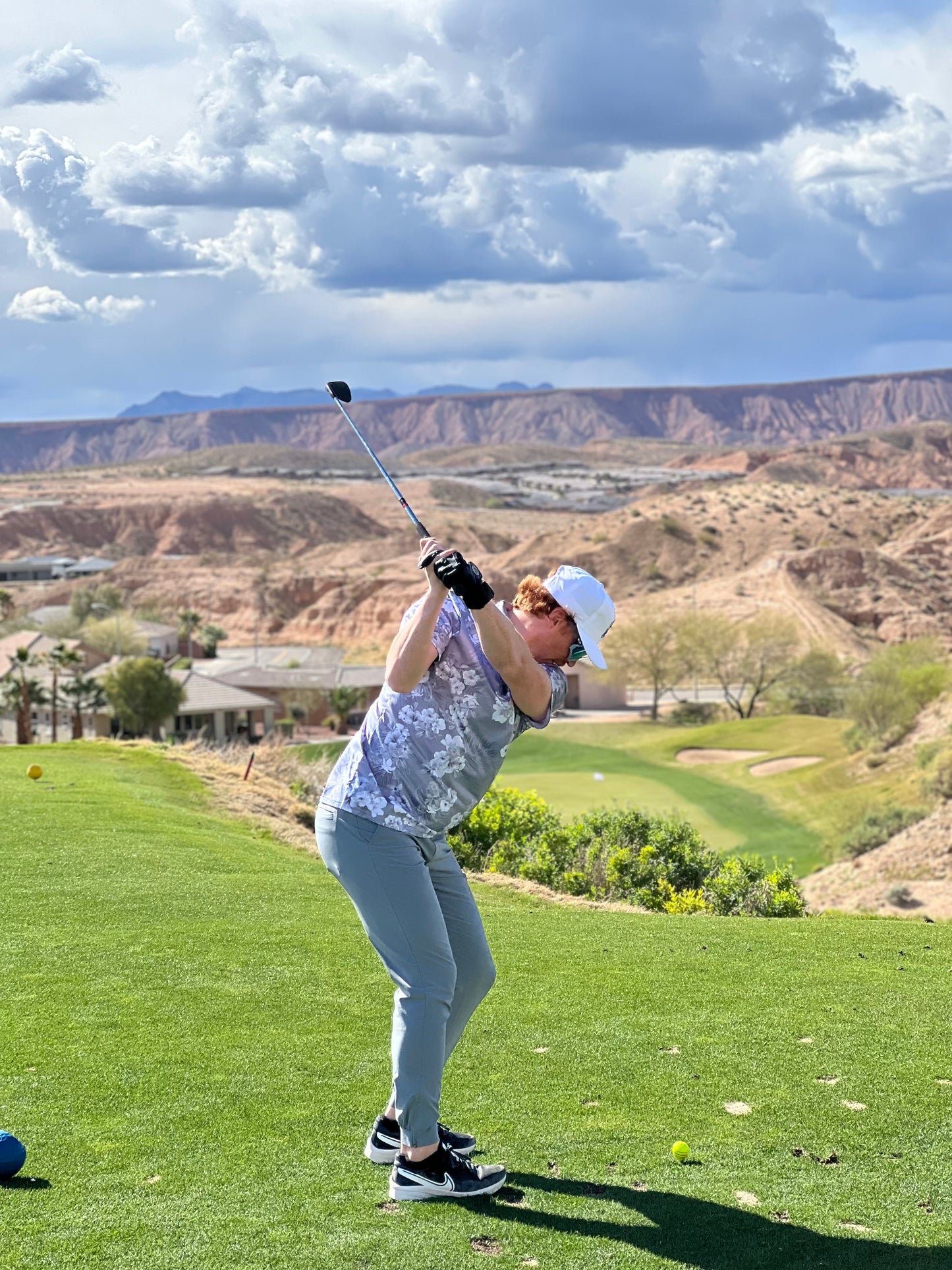 Shiny Petals Performance Polo