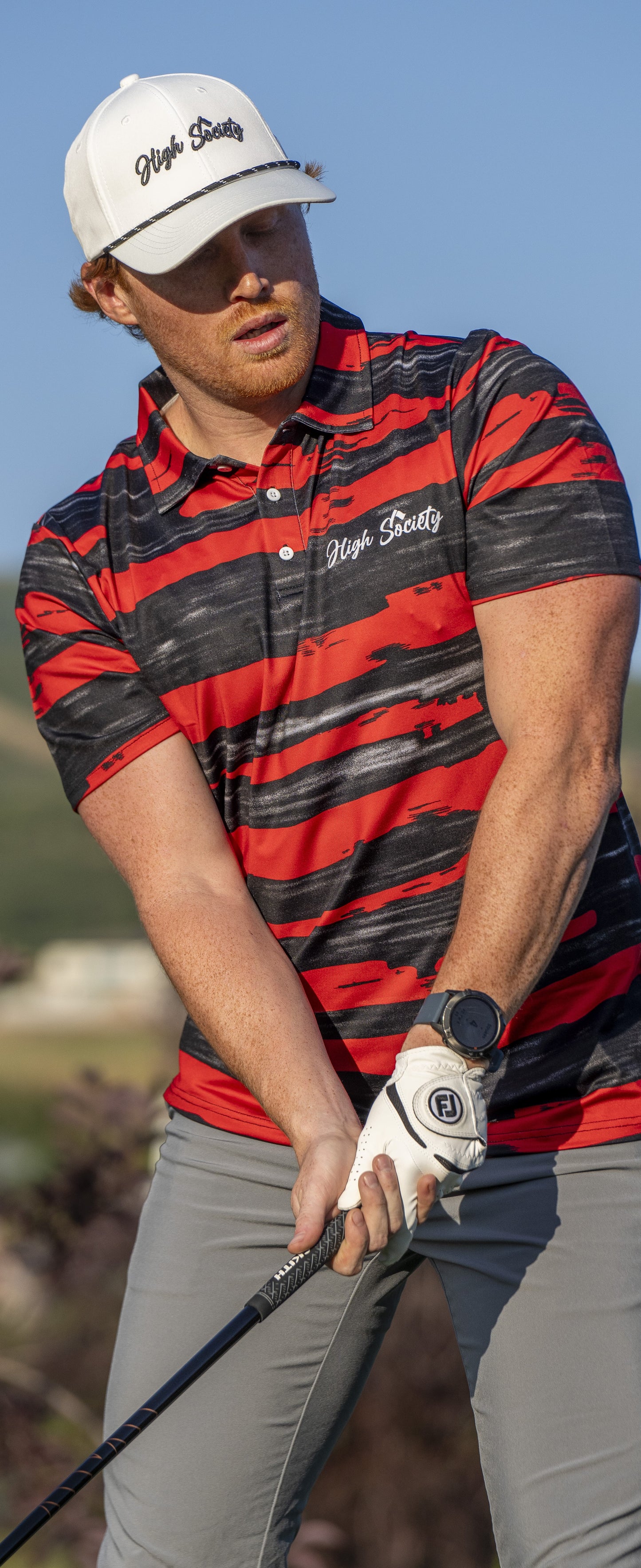 Tiger Stripes Polo