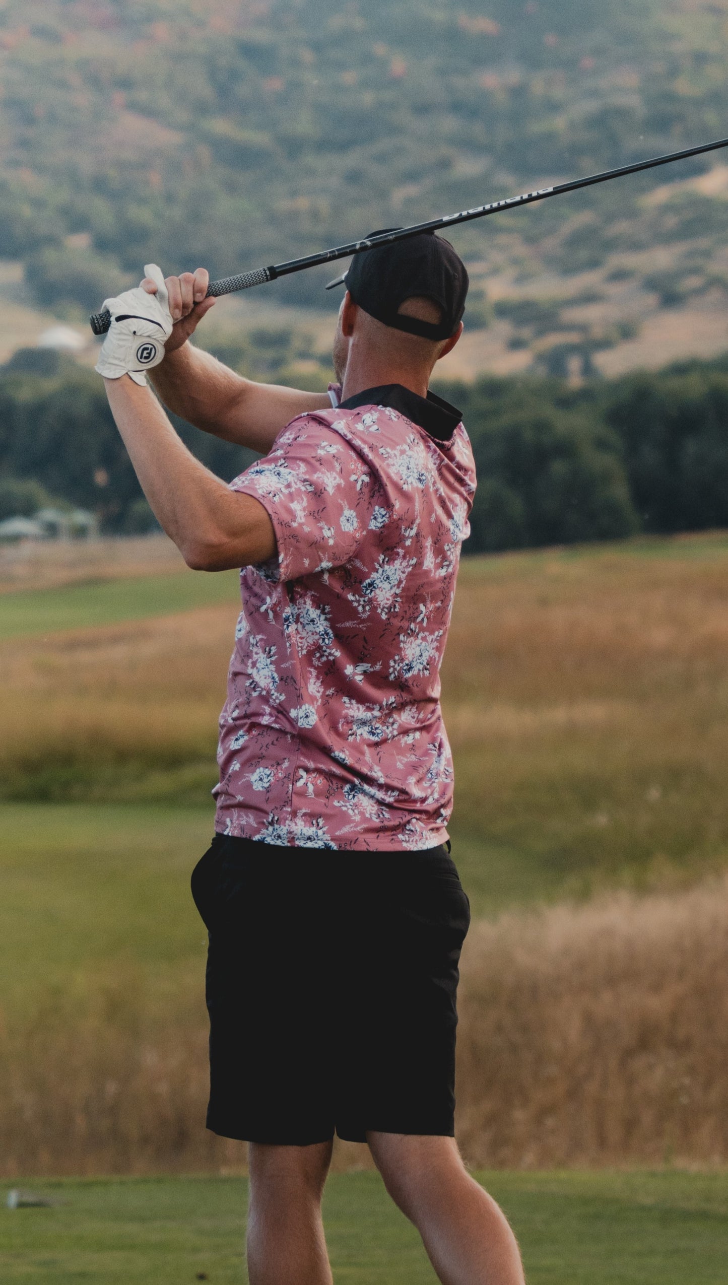 Fadeaway Floral Polo