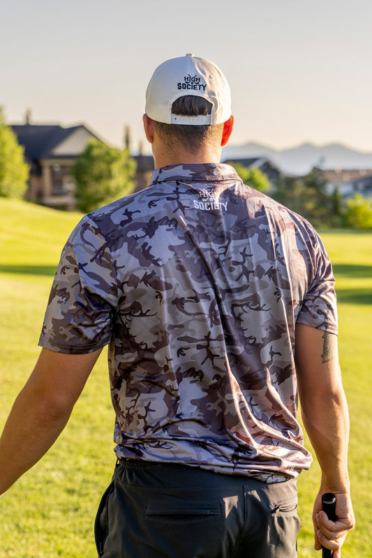 Arctic Camo Performance Polo