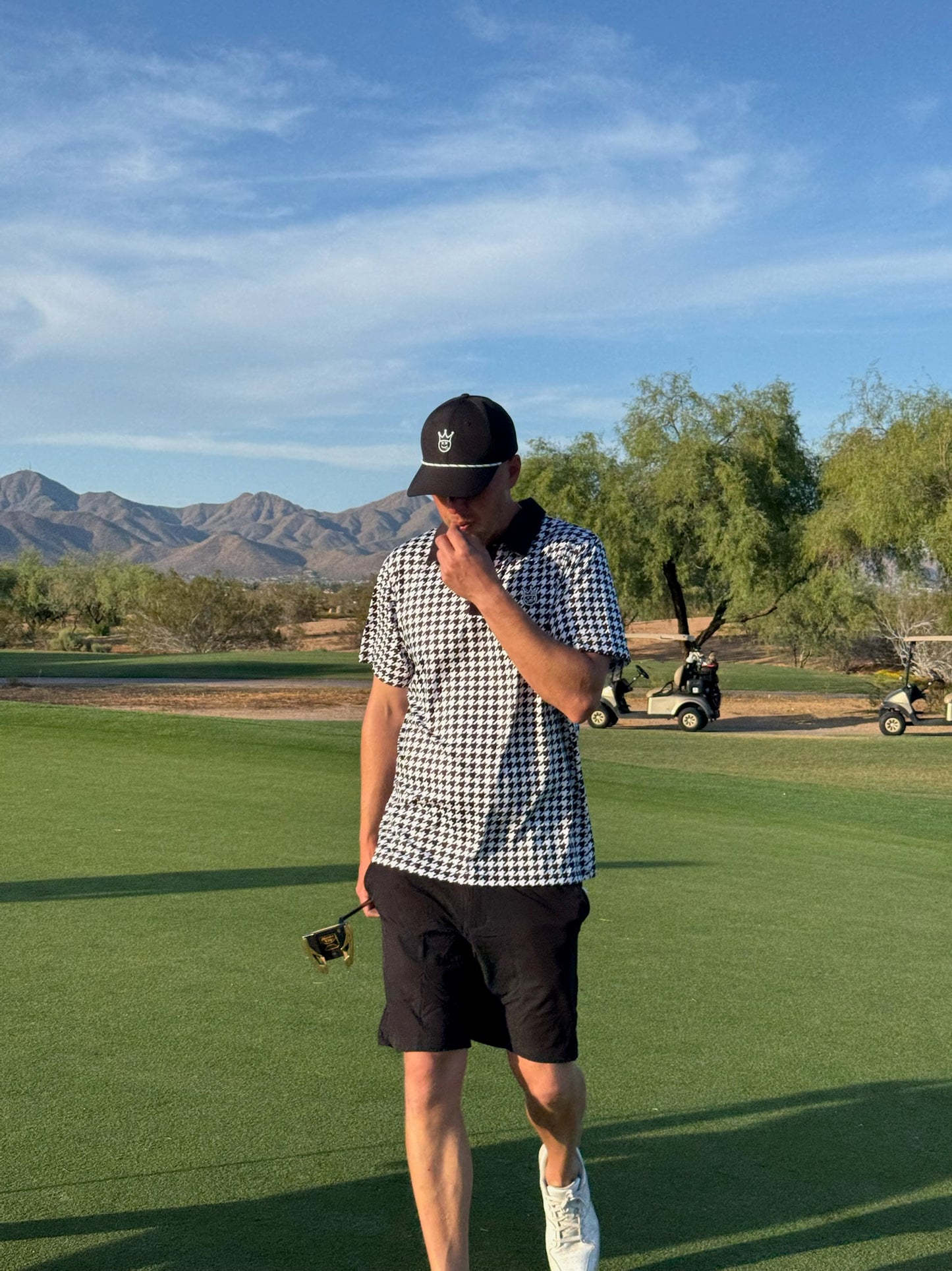 HSG Icon Black Rope Hat