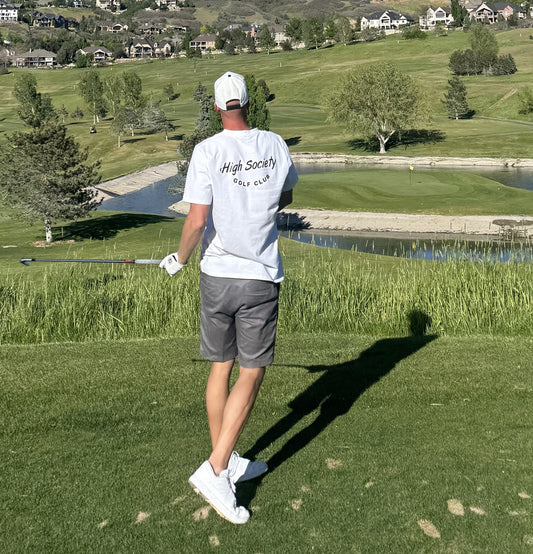 White Golf Club Tee
