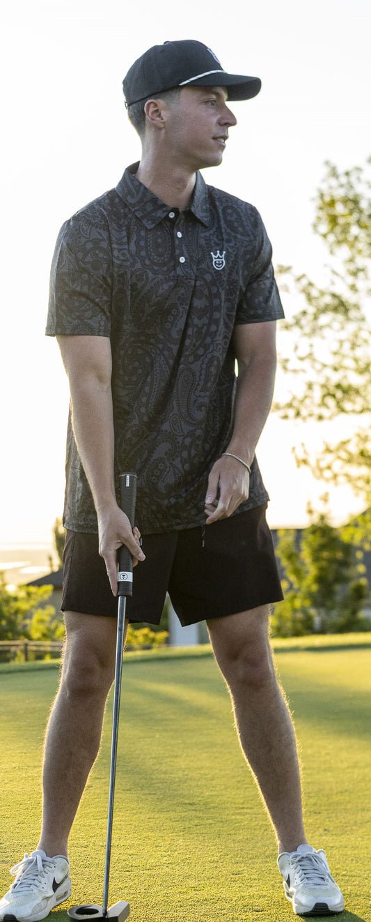 Phantom Paisley Polo
