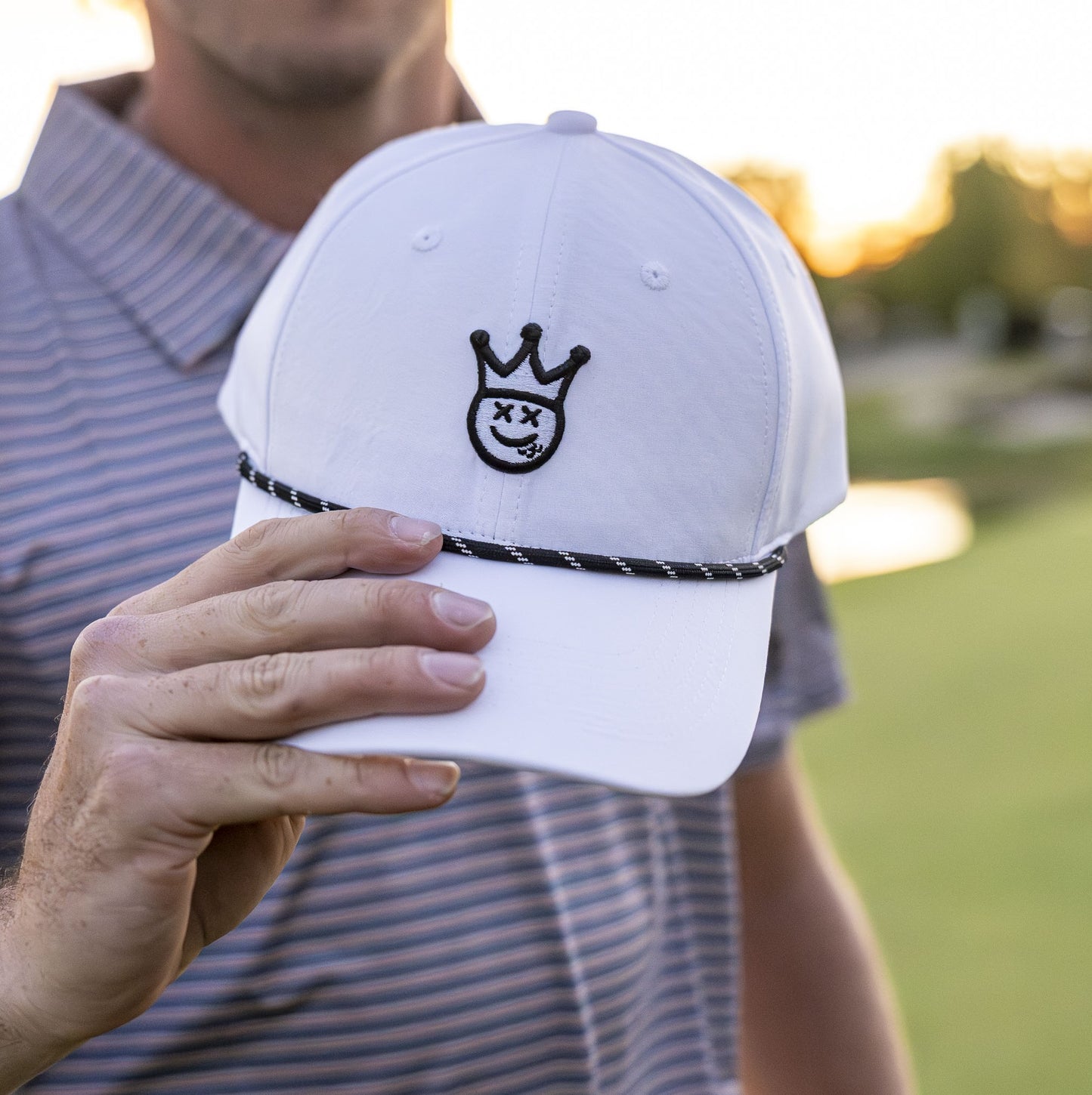 HSG Icon White Rope Hat